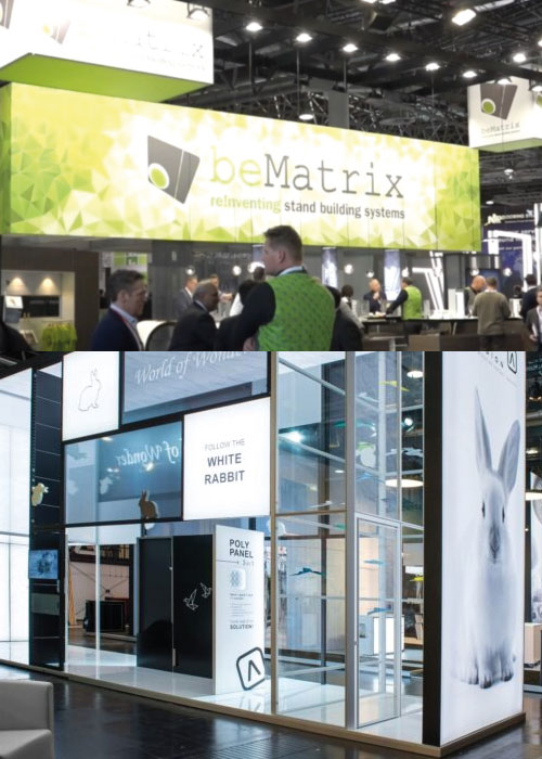 Aluvision & beMatrix doeken